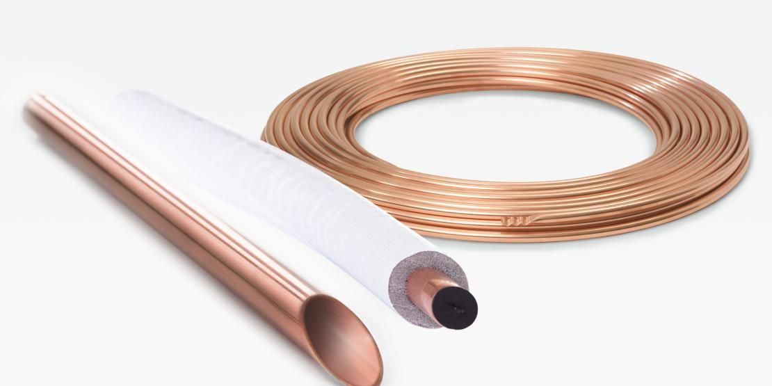 Any Size Copper Tube 1/4- 2 Inch Diameter Type K Soft Coil